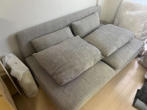 IKEAソーデルハムン／3人がけ ※2/21までに引取いただける方お値引きし