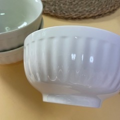 白のこどんぶり椀の画像