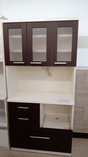 ★ジモティ割あり★ ニトリ レンジボード ダークブラウン H180×D42×W88.5 クリーニング済み TJ4157