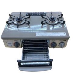 【REGASTOCK江東店】Rinnai リンナイ 都市ガス ガステーブル ガスコンロ RTE564PBRL 2021年製の画像