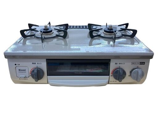 【REGASTOCK江東店】Rinnai リンナイ 都市ガス ガステーブル ガスコンロ RTE564PBRL 2021年製