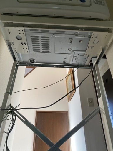 東芝 乾燥機(ED-60C) 2018年製 6kg スタンドセット
