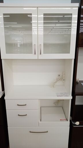★ジモティ割あり★ ニトリ レンジボード 白 H180×D40.5×W79.5 クリーニング済み TJ4158