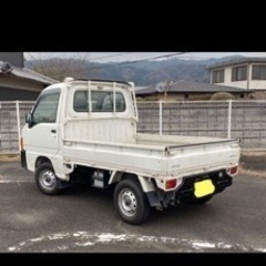 スバル　サンバー　トラック　4wd JA仕様　兵庫　札幌　エアコン　車検令和7年7月　走行9万キロ以下実走行　本州車　下回りサビなしの画像