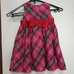 【値下げ】GAP　チェック柄ワンピースの画像