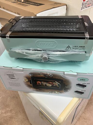 ✨未使用品✨Toffy✨スモーク焼肉ロースター✨2021年製 K-SY1-PA✨No.433　※現金、クレジット、スマホ決済対応
