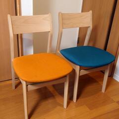 ダイニングチェア2組