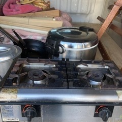 厨房器具　まとめて　電子ジャー　タイガー　マルゼン　LPガスコンロ　の画像