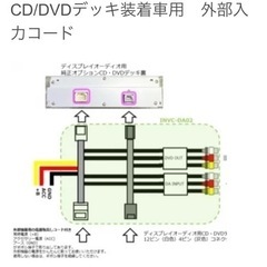 30系アルファード　DVDモニター増設カプラーの画像