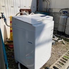 【‼️✨超美品✨‼️】東芝 全自動洗濯機(DDインバーター洗濯機) グランホワイト AW-8D5