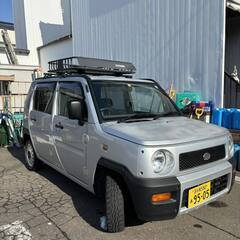 車検令和8年まで有　ダイハツ ネイキッド　シルバー マッドタイヤ...