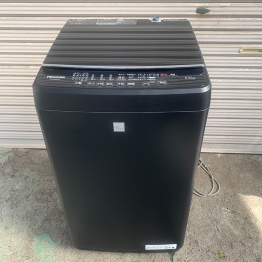 【取引中】B702 ハイセンス　洗濯機　HW-G55E7KK 容量5.5kg 2020年製