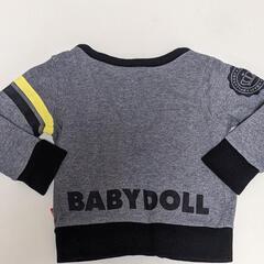 子供服　ベビードール服　正装　3点セット　80の画像