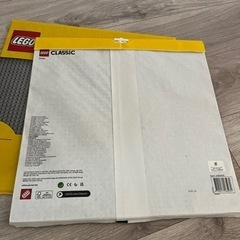 新品未開封　レゴ　基礎版　クラシック　グレー　2枚セットの画像