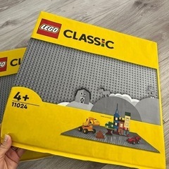 新品未開封　レゴ　基礎版　クラシック　グレー　2枚セットの画像