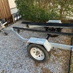 軽トレーラー ボートトレーラー ジェットスキー トレーラー 車検ありの画像
