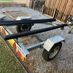 軽トレーラー ボートトレーラー ジェットスキー トレーラー 車検ありの画像