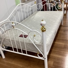 シングルベッド【町田市再生家具】　232836