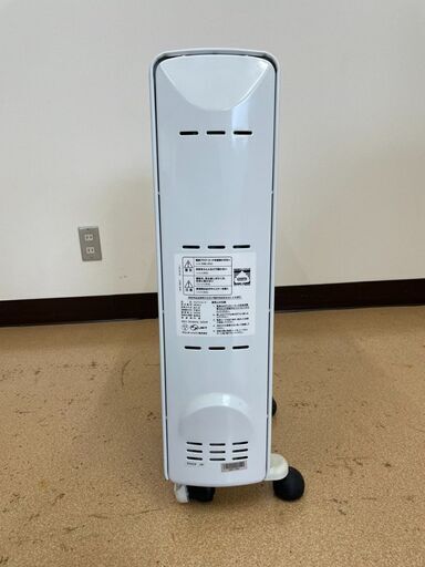 デロンギ/オイルヒーター/暖房機器/暖房/1200W/100V/8～10畳/1人暮らし/新生活/単身用/DeLonghi/jre0812/中古品