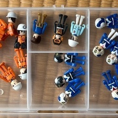 LaQ ラキュー 人形17体セット ケース付きの画像