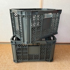 カインズ　取っ手が持ちやすいコンテナ2個の画像