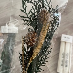 新品　スリコ　雑貨　セット　ドライフラワー　キャンドルの画像