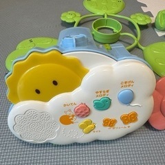★美品★くまのプーさん　選べる回転6wayジムに変身メリー　※箱付きの画像