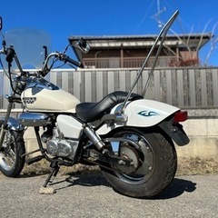 マグナ50カスタム車両☆バッテリー・タイヤ・プラグなど新品交換^_^色々整備で快調ですよ☆50cc原付オートバイ☆の画像
