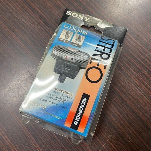 SONY/ソニー エレクトレット コンデンサーマイクロホン ECM-719 録音 札幌 東区