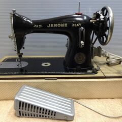 エイブイ：JANOME アンティークミシン レトロ 電動式 ジャンク品