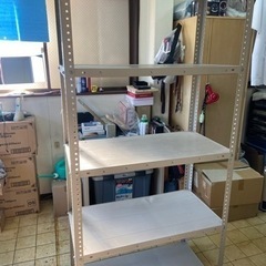 スチール棚　45x87x 180 堺市　引き取り限定の画像