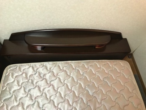 フランスベッド社製　ベッド　フレーム　マットレス　ダブル　サイズ　組立取説付き