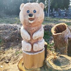 チェンソーアート(クマ) | Tree Spirits Art