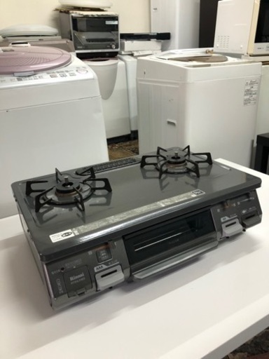 配送可能　保証付き　Rinnai リンナイ RT64JHS-R 2018年 都市ガス テーブル 右強火力