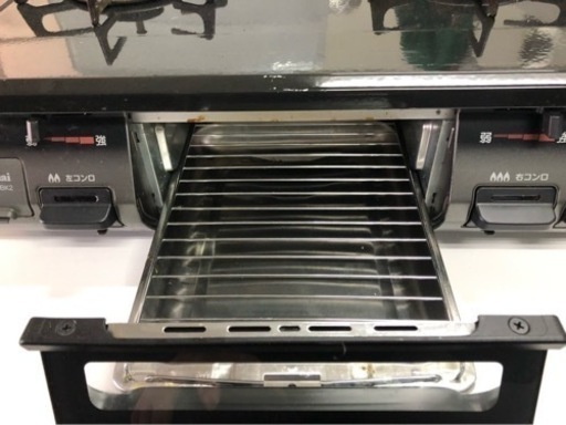 配送可能　保証付き　2019年製リンナイ Rinnai KGM64BK2R/13A [ガステーブル]