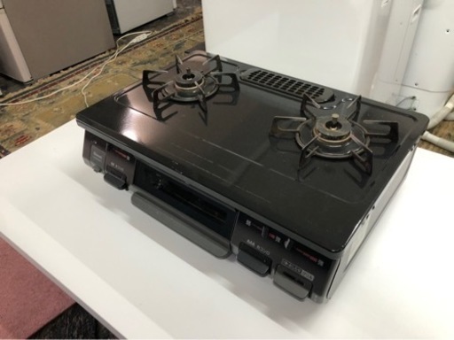 配送可能　保証付き　2019年製リンナイ Rinnai KGM64BK2R/13A [ガステーブル]
