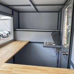 ＼ キッチンカー専門店 ／ 関東方面の方必見!! 即納可!! ☆自社制作・高品質・業界最安値水準 キッチンカー・移動販売車・フードトラック【栃木県小山市発 】の画像