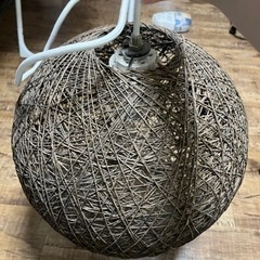 お話し中　和風照明　