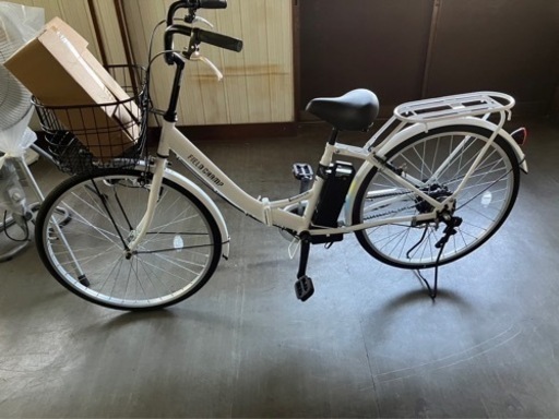 折りたたみ電動自転車　26インチ【美品】