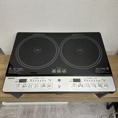 山善 YAMAZEN KES-WL1456E 2口IHクッキング...