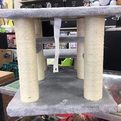 【ジャングルジャングル岸和田店】MWPO　キャットタワー　TX00144　ライトグレーの画像