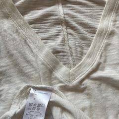 Tシャツ カットソー● ブラウニースタンダード、ホワイト　インナー　usedの画像