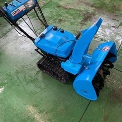除雪機 ヤマハ リッキー 軽整備済み。青森からご自宅まで配達可能です！の画像