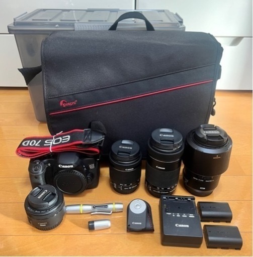 【売約済】Canon EOS 70D レンズその他色々セット
