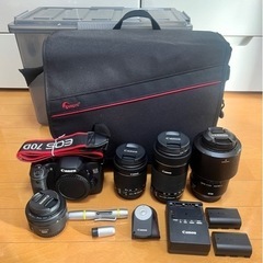 【売約済】Canon EOS 70D レンズその他色々セット