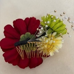 髪飾り　花　和装　0円の画像