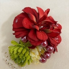 髪飾り　花　和装　0円の画像
