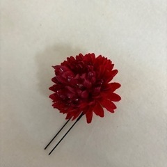 髪飾り　花　和装　0円の画像