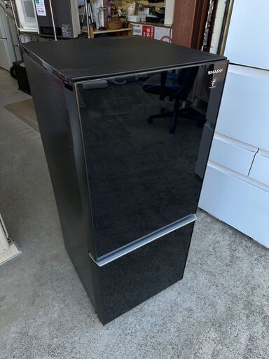 【動作保証あり】SHARP シャープ 2020年 SJ-GD14F 137L 2ドア 冷凍冷蔵庫 ガラスドア【管理KRR579】