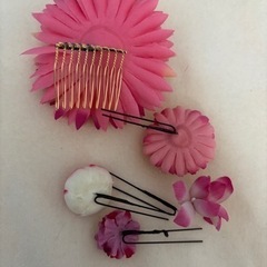 髪飾り　花　和装　0円の画像